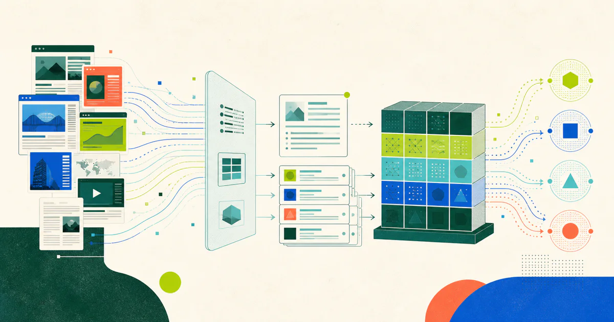 Web scraping API feeding structured content into AI agents and RAG pipelines